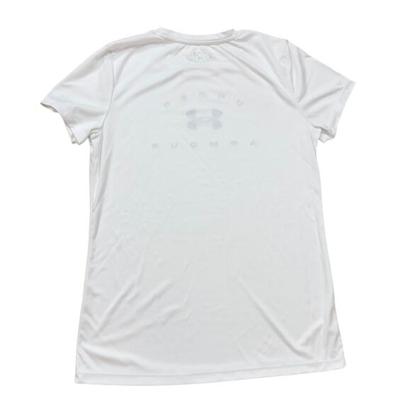 Under Armour Loose White T-Shirt - Picture 4 of 5